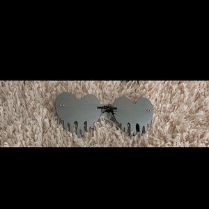 Vibrant Mirror Heart Shaped Sunglasses